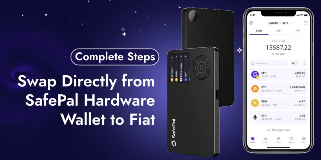 Swap Directly from SafePal Hardware Wallet to Fiat