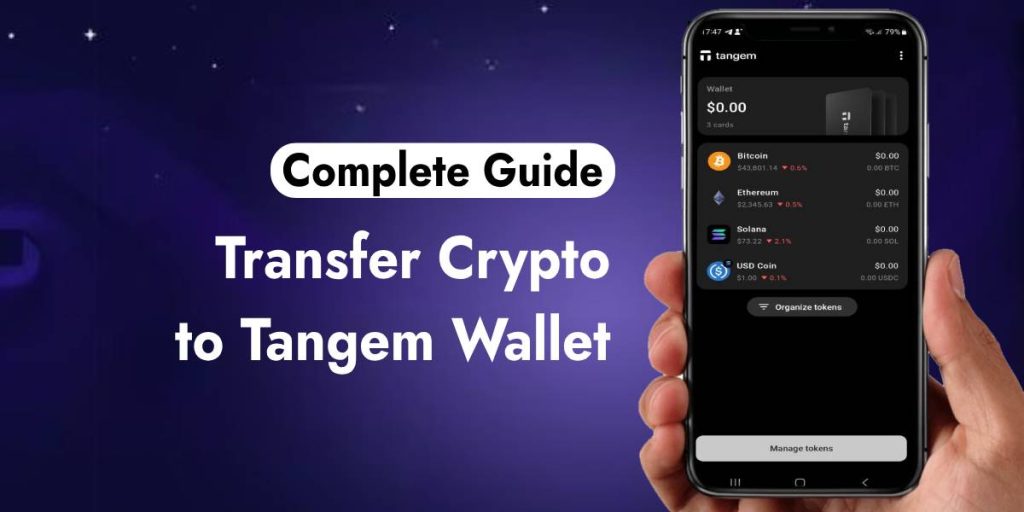How to Transfer Crypto to Tangem Wallet