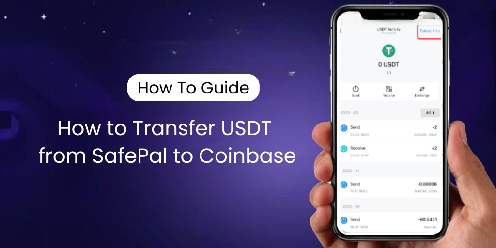 How to send USDT from SafePal wallet to Coinbase exchange