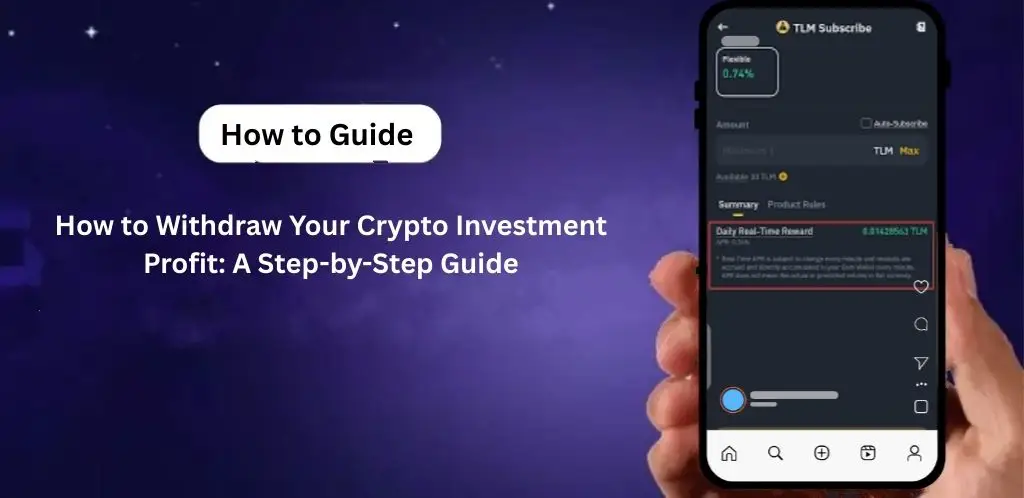 withdraw crypto investment profit
