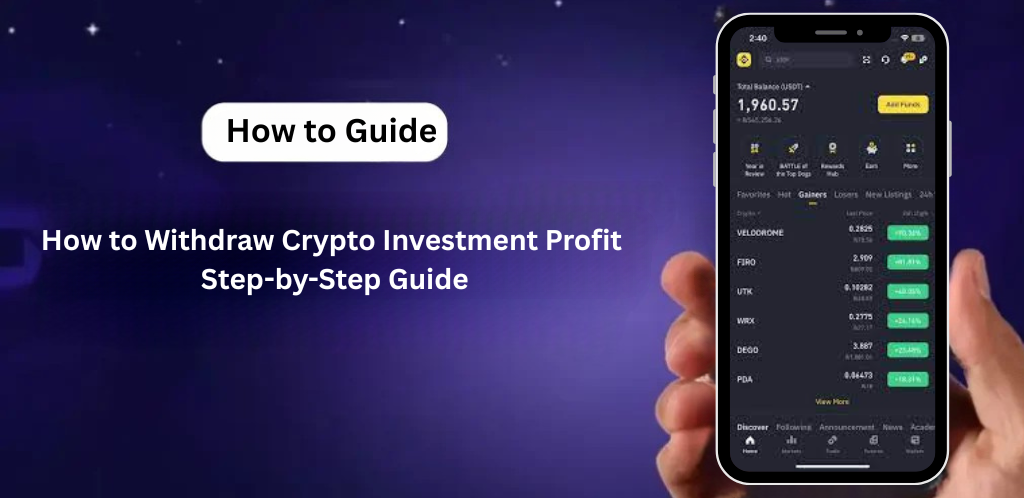 withdraw crypto investment profit