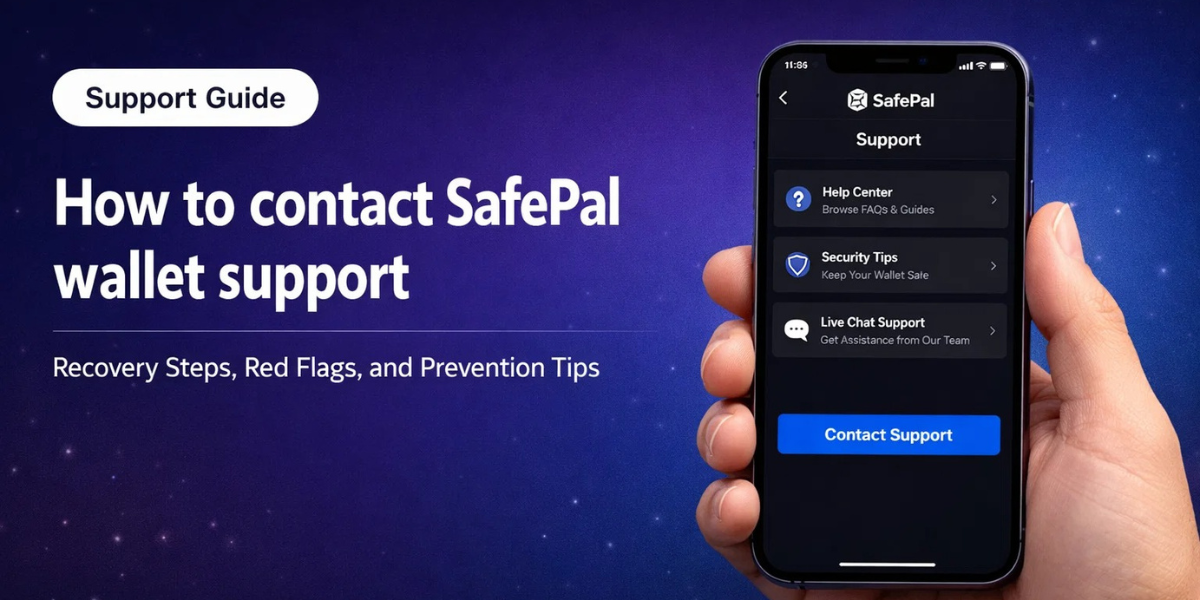How to contact SafePal wallet support